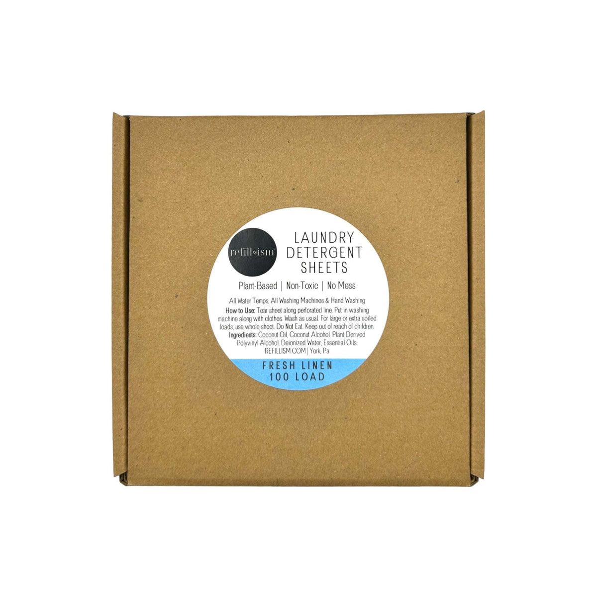 Laundry Detergent Sheets | 100 Load | Eco-Friendly & Plant-Based